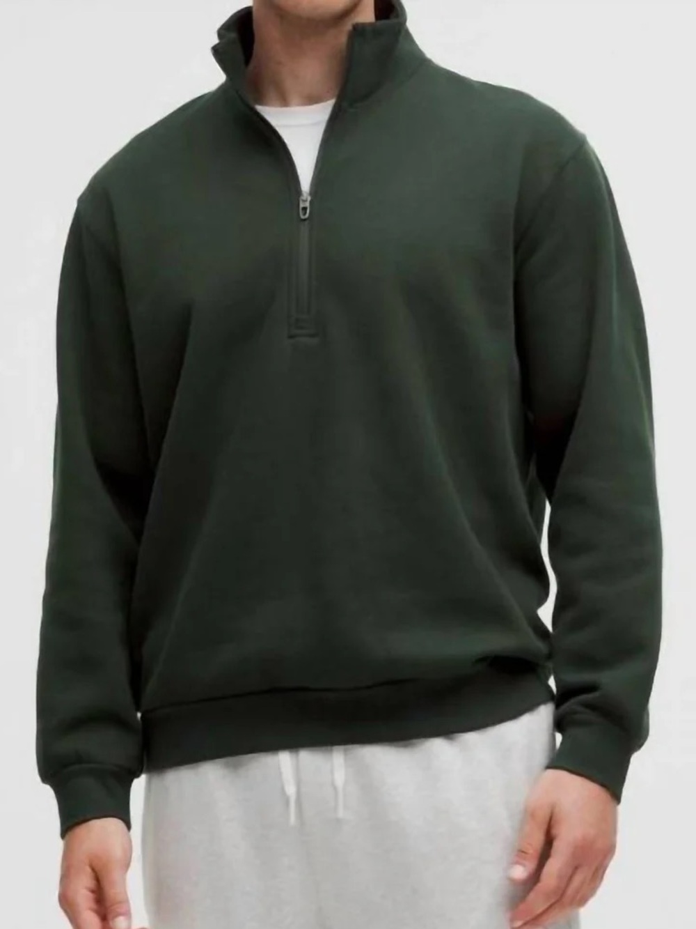 Lululemon Green Steady State Quarter Zip
